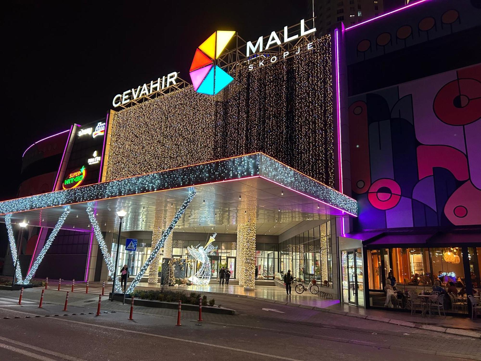Cevahir Sky City Apartment-Spa & Fitness Center Скопие Екстериор снимка